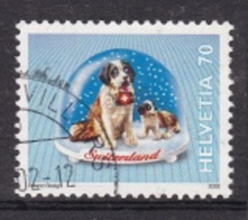 933 - Zwitserland michel 1714 gestempeld , sneeuwbol m, Postzegels en Munten, Postzegels | Europa | Zwitserland, Gestempeld, Verzenden
