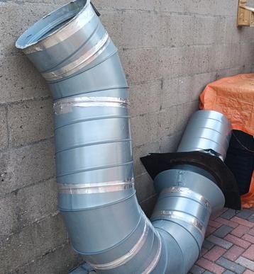 Rookkanaal afvoer RVS beschikbaar voor biedingen