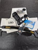 Nikon D80 met Nikkor 18-135mm en 7556 clicks voor spotprijs, Audio, Tv en Foto, Fotocamera's Digitaal, Gebruikt, Spiegelreflex