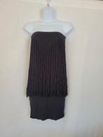 Gave zwarte strappless minijurk mt XS (32/34) merk Bonprix, ., Zwart, Ophalen of Verzenden, Zo goed als nieuw
