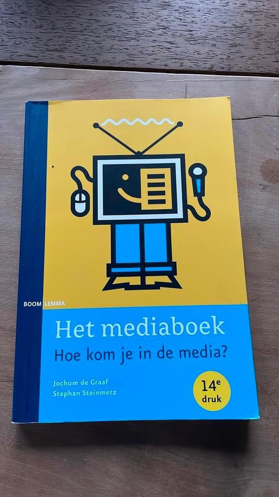 Jochum de Graaf - Het mediaboek, Boeken, Wetenschap, Zo goed als nieuw, Ophalen of Verzenden