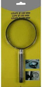 Vergrootglas / Loep / Loupe 100mm, Hobby en Vrije tijd, Vergrootglazen, Loepen en Loeplampen, Ophalen, Nieuw, Vergrootglas of Loep