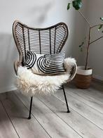 Rotan stoel Bali Troubadour, Ophalen, Zo goed als nieuw, 75 tot 100 cm, 50 tot 75 cm