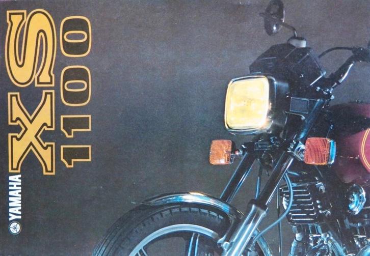 Folder YAMAHA XS 1100 1978, Motoren, Handleidingen en Instructieboekjes, Yamaha, Ophalen of Verzenden