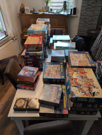 Grote partij legpuzzels - Jan van Haasteren & meer! beschikbaar voor biedingen