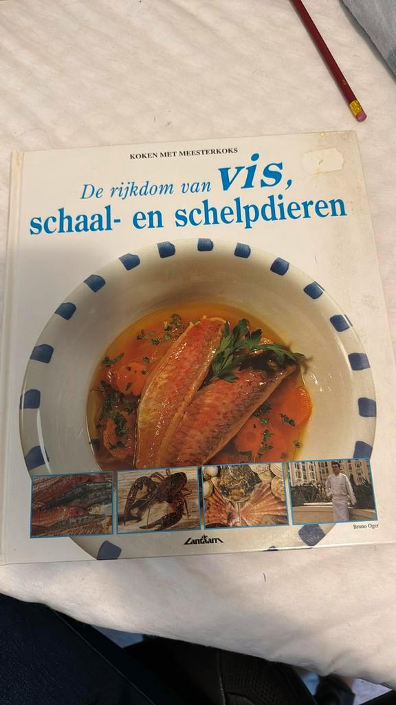B. Oger - De rijkdom van vis, schaal- en schelpdieren, Boeken, Kookboeken, Zo goed als nieuw, Ophalen of Verzenden