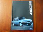 Ford Escort 1987 uitgebreide brochure met RS Turbo, Verzenden, Zo goed als nieuw, Ford