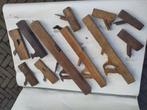houten zware reischaven, Ophalen
