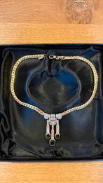 PRACHTIG VERGULD COLLIER, Verzenden, Zo goed als nieuw, Goud, Overige materialen