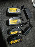 4x Accu's passend op Makita 18v 2x5.5ah 2x2ah, Ophalen of Verzenden, Nieuw