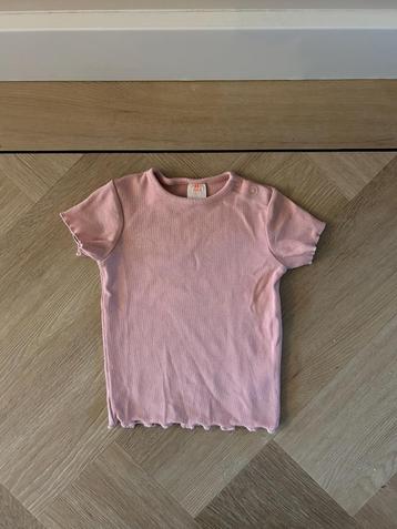 Lichtroze shirt / top met stretch van Hema, maat 86 beschikbaar voor biedingen