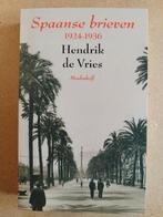 Hendrik de Vries - Spaanse brieven 1924 - 1936, Boeken, Gelezen, Europa overig, Ophalen of Verzenden, Hendrik de Vries