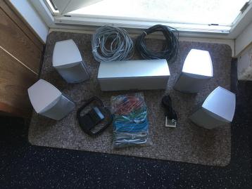 onkyo receiver TX-SR307 5.1 + speakers + subwoofer + doos +  beschikbaar voor biedingen