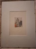 Ets van Stierenvechter, Antiek en Kunst, Ophalen of Verzenden