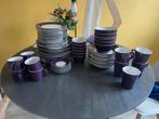 Paars HEMA Servies - Vaatwasser & Magnetron Bestendig, Ophalen, Gebruikt, Keramiek, Effen