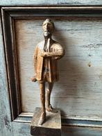Don Quishot. Houtsnijwerk beeldje gemerkt Ouro, Antiek en Kunst, Ophalen of Verzenden