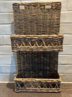 Rieten (kruiden)rek voor aan de muur, Ophalen of Verzenden, Zo goed als nieuw