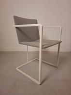 6 x vintage design stoelen Pierre Mazairac dutch design, Ophalen of Verzenden, Gebruikt, Wit