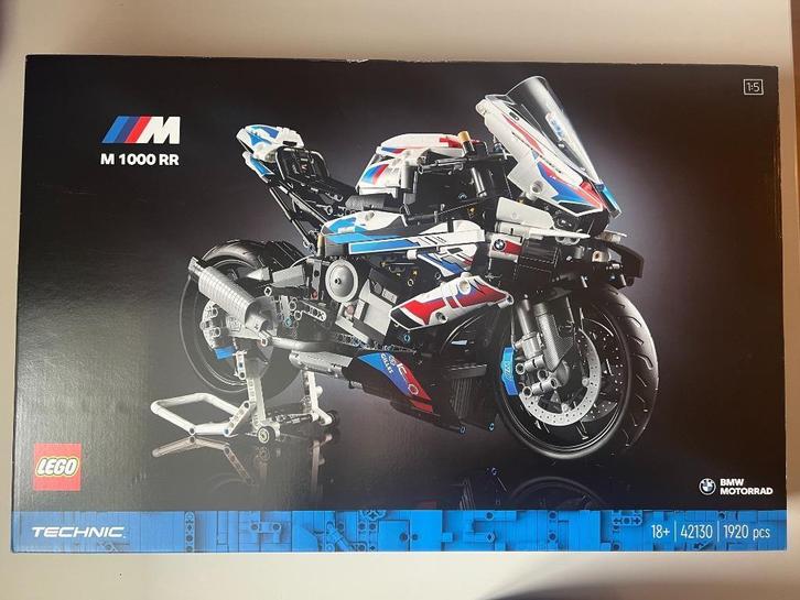 Lego Technic 42130 BMW M 1000 RR, Kinderen en Baby's, Speelgoed | Duplo en Lego, Zo goed als nieuw, Lego, Complete set, Ophalen of Verzenden