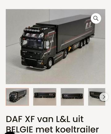 !GEZOCHT! L&L daf trekker op legger! beschikbaar voor biedingen