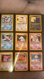 Leuke verzameling pokemon vintage kaarten, Ophalen of Verzenden, Zo goed als nieuw, Meerdere kaarten