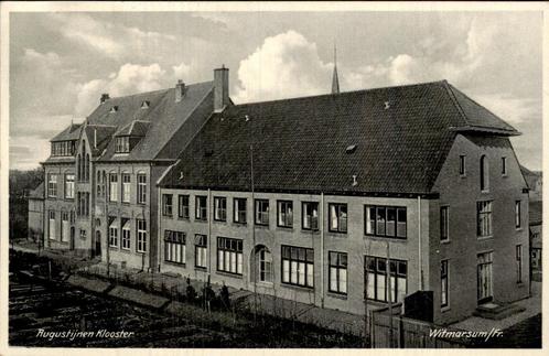 Augustijnklooster - Witmarsum, Verzamelen, Ansichtkaarten | Nederland, Ongelopen, Friesland, Voor 1920, Verzenden
