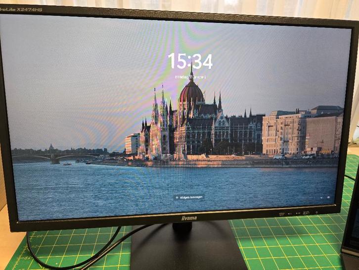 IIYAMA ProLite  X2474HS LCD monitor (1920x1080), Computers en Software, Monitoren, Zo goed als nieuw, 61 t/m 100 Hz, DisplayPort