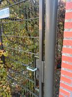 Metalen Poort - Tuinpoort, Tuin en Terras, Ophalen, Met poort, Gebruikt, Tuinhek
