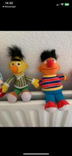Bert en Ernie knuffel,vintage, Ophalen of Verzenden, Zo goed als nieuw, Overige typen
