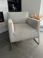 Sur & plus fauteuil / grijs gêmeleerd, Huis en Inrichting, Ophalen, Minder dan 75 cm, Zo goed als nieuw, Stof