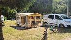 Paradiso 325V hefdak caravan 1987, Caravans en Kamperen, Overige merken, Dwars-stapelbed, Tot en met 4, Tot 4 meter