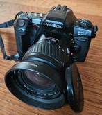 Minolta Dynax 505si Super SLR, 28-80, 75-300, flitser, tas, Audio, Tv en Foto, Fotocamera's Analoog, Ophalen of Verzenden, Zo goed als nieuw