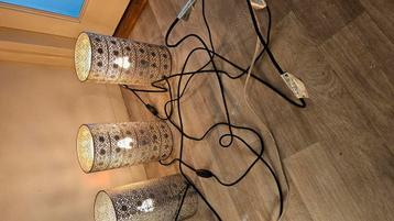 4 Staande lampen  beschikbaar voor biedingen