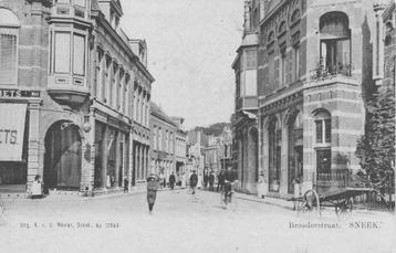SNEEK - 1906 - BROEDERSTRAAT beschikbaar voor biedingen