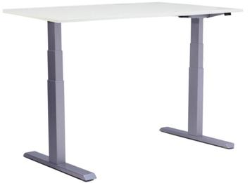 Actiforce Zit/Sta Bureau 180x60 tot 128cm hoog wit/grijs beschikbaar voor biedingen