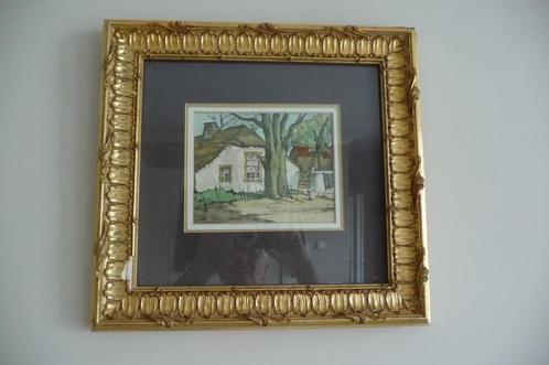 Leuke schilderij van SR raaij, Antiek en Kunst, Kunst | Schilderijen | Klassiek, Ophalen of Verzenden