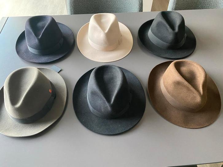 Hoeden Collectie: Stetson, Mayser & Crushable, Kleding | Heren, Hoeden en Petten, Zo goed als nieuw, Hoed, Ophalen of Verzenden