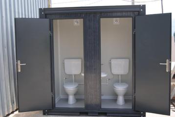 Mobiele WC-(dubbele)unit | Goedkoopste van NL | Flexsanitair beschikbaar voor biedingen