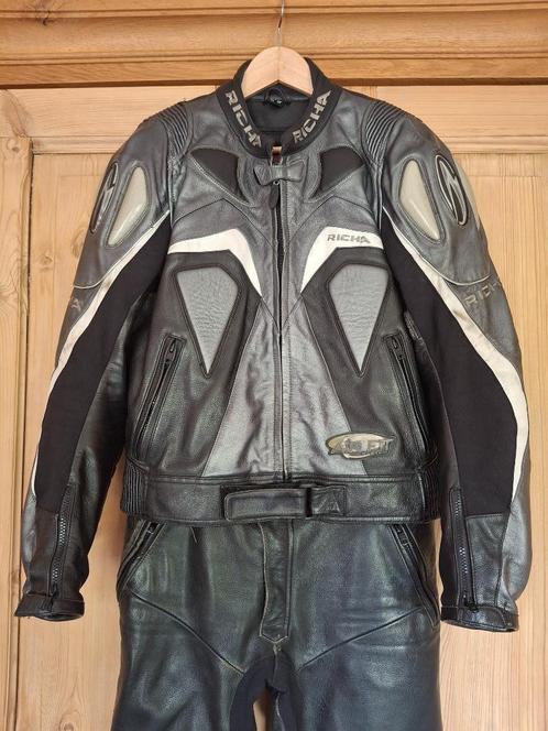 Richa lederen motorjas, Motoren, Kleding | Motorkleding, Jas | leer, Heren, Tweedehands, Ophalen of Verzenden