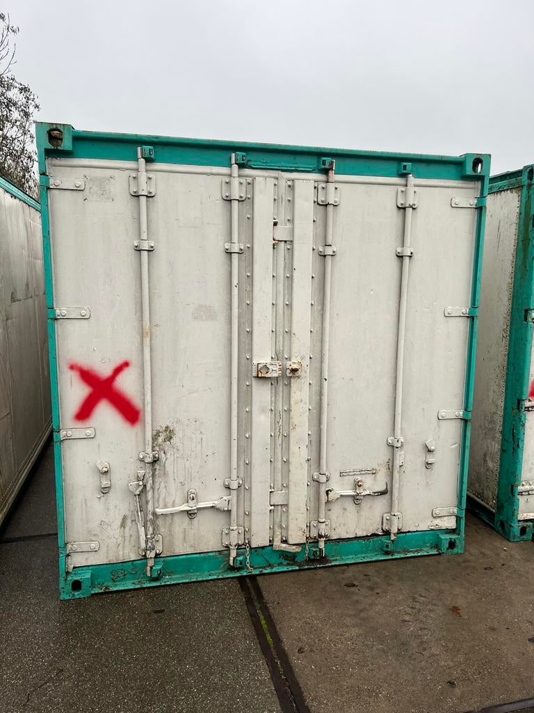 2x goedkope 20ft container, Doe-het-zelf en Verbouw, Containers, Ophalen