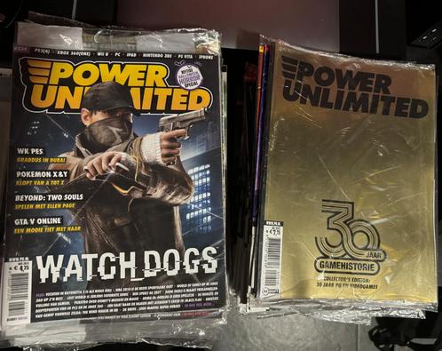 Power Unlimited-tijdschriften (70+!) jaargangen 2011 - 2023, Boeken, Tijdschriften en Kranten, Zo goed als nieuw, Overige typen