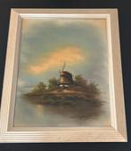 Schilderij van molen W. Schuller, Antiek en Kunst, Ophalen