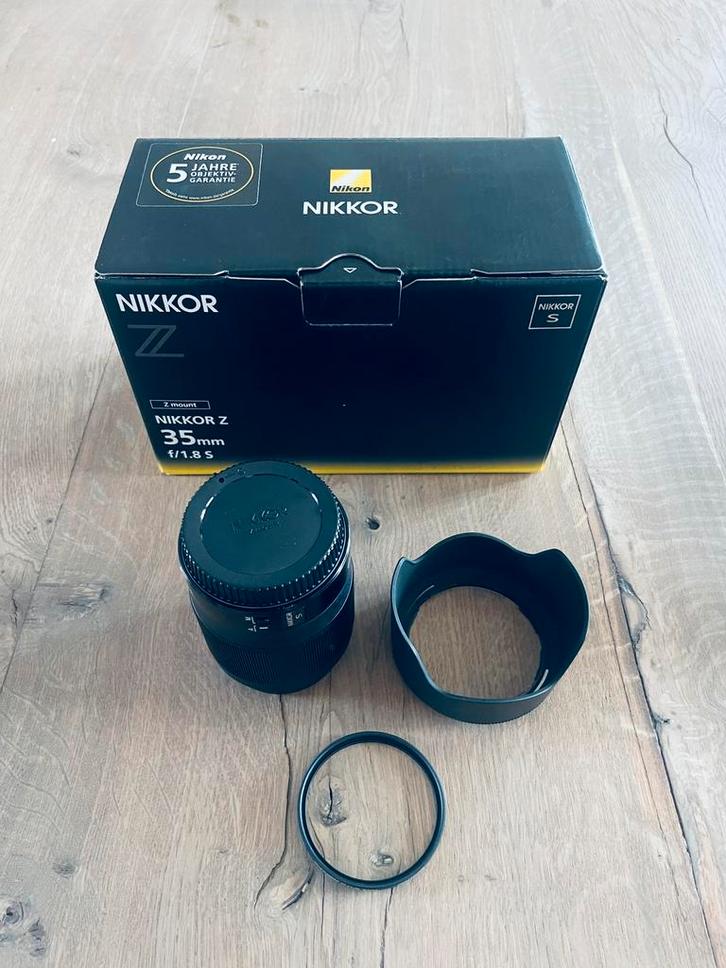 Nikon Z 35mm 1.8S, Audio, Tv en Foto, Fotografie | Lenzen en Objectieven, Zo goed als nieuw, Groothoeklens, Ophalen of Verzenden