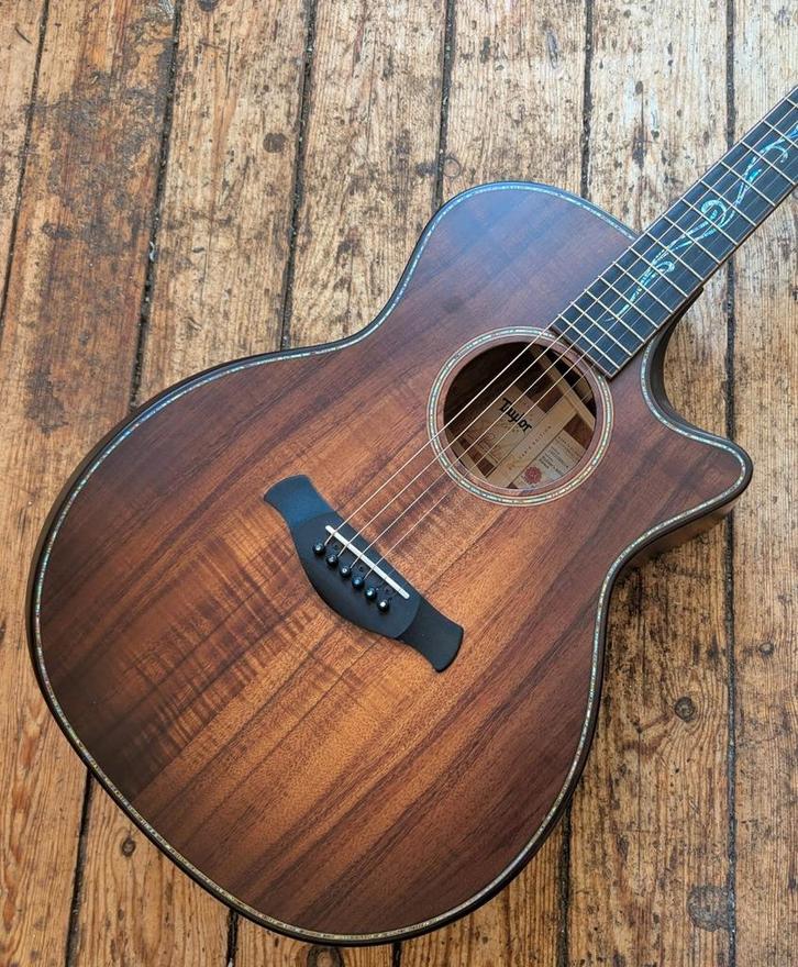 Taylor Builder's Edition K24ce 2023, Muziek en Instrumenten, Snaarinstrumenten | Gitaren | Akoestisch, Zo goed als nieuw, Western- of Steelstringgitaar