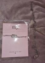 My Jewellery Zilveren Armband & Ketting Set - Nieuw!, Met hanger, Nieuw, Ophalen of Verzenden, Zilver