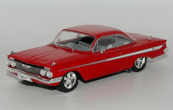 Chevrolet Impala Sport Coupe 1961 1/43 FAST & FURIOUS # 72, Hobby en Vrije tijd, Modelauto's | 1:43, Nieuw, Auto, Overige merken