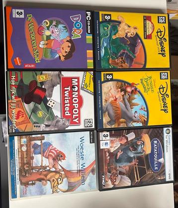 Pc games games disney, nickelodeon, dora beschikbaar voor biedingen