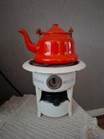 Emaille petroliumstel wit origineel Beccon, Antiek en Kunst, Ophalen of Verzenden