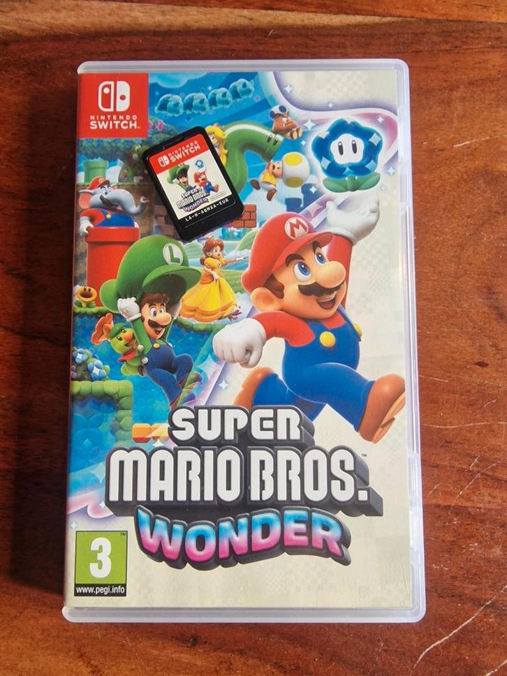 Super Mario Bros. Wonder - Nintendo Switch, Spelcomputers en Games, Games | Nintendo Switch, Nieuw, Platform, 3 spelers of meer