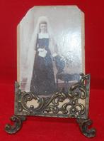 Koperen Art Nouveau fotolijstje, Antiek en Kunst, Ophalen of Verzenden